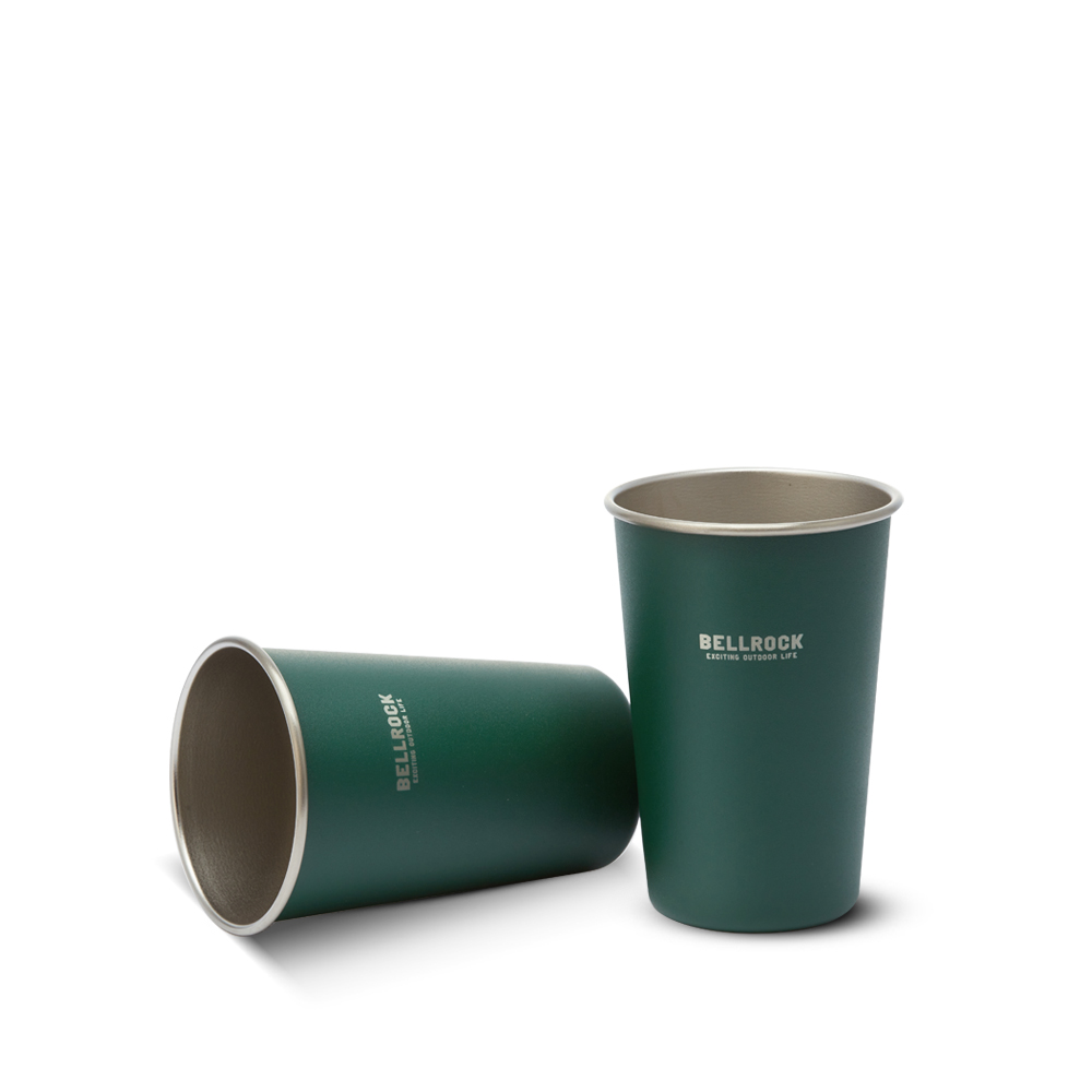 벨락 스텐 올뉴 다용도컵 520ml 2P set(그린) - 상세 이미지 3
