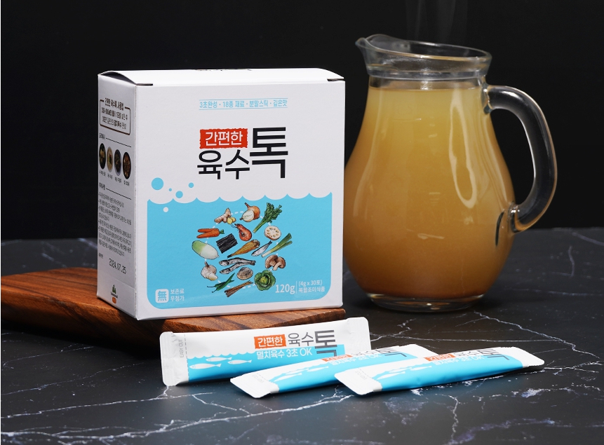 산마을 간편톡 육수톡 (4gX30포) 동결건조 육수 - 상세 이미지 2