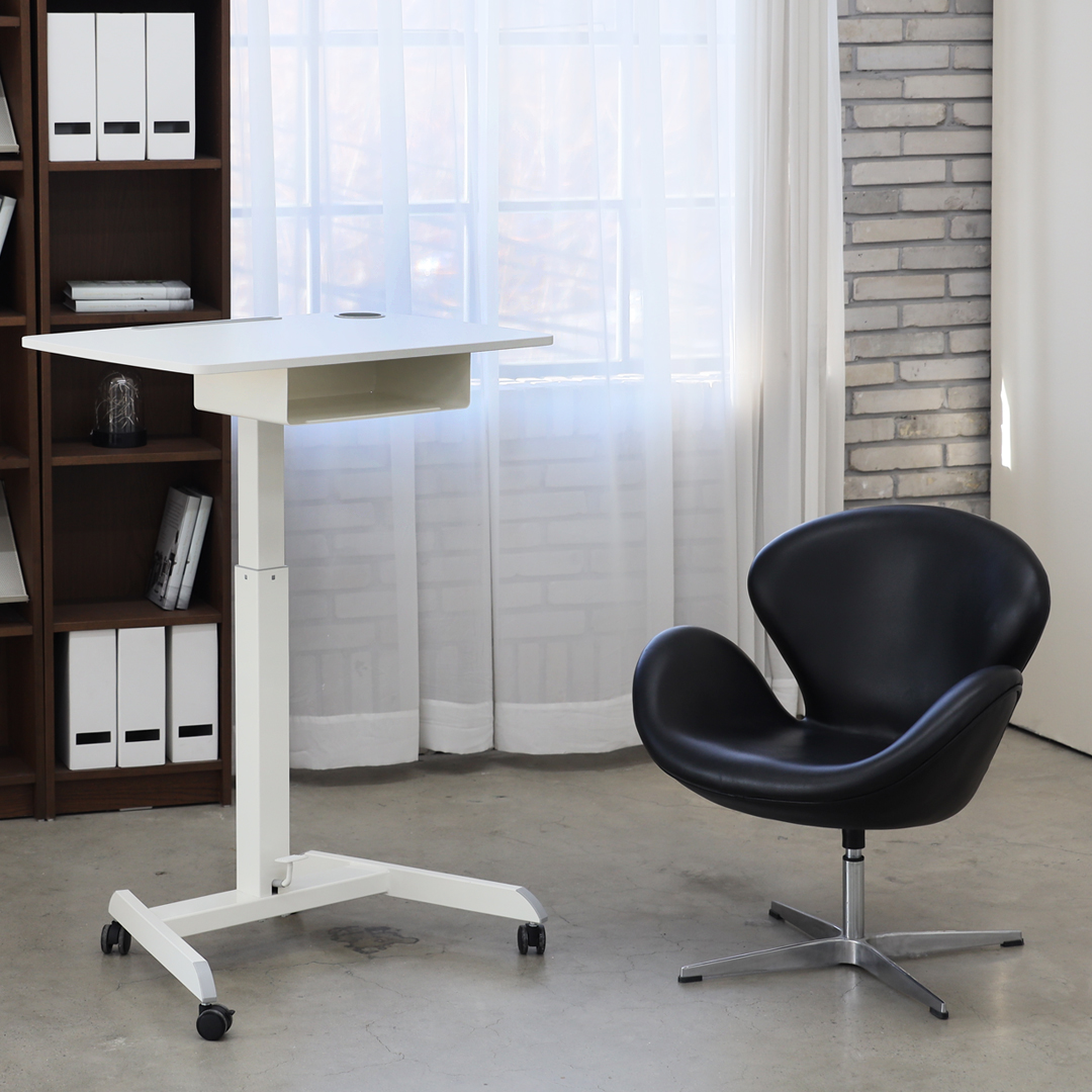 핏쳐 사이드테이블 FMD3W 높이조절 이동식테이블