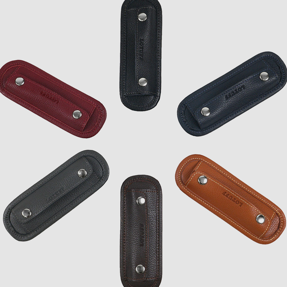 가방 끈 어깨 패드 LO-9450 / 천연 가죽 스트랩 숄더 크로스