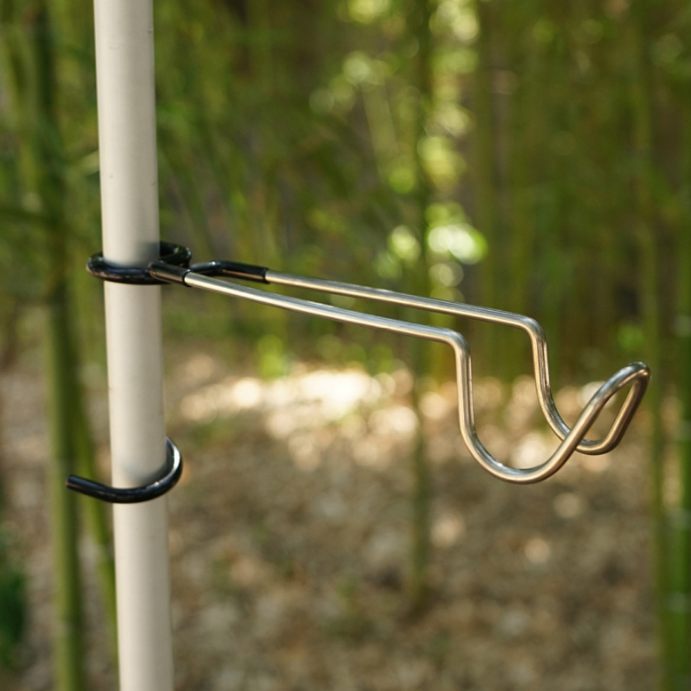 모아이캠핑 집게형 다용도 랜턴걸이