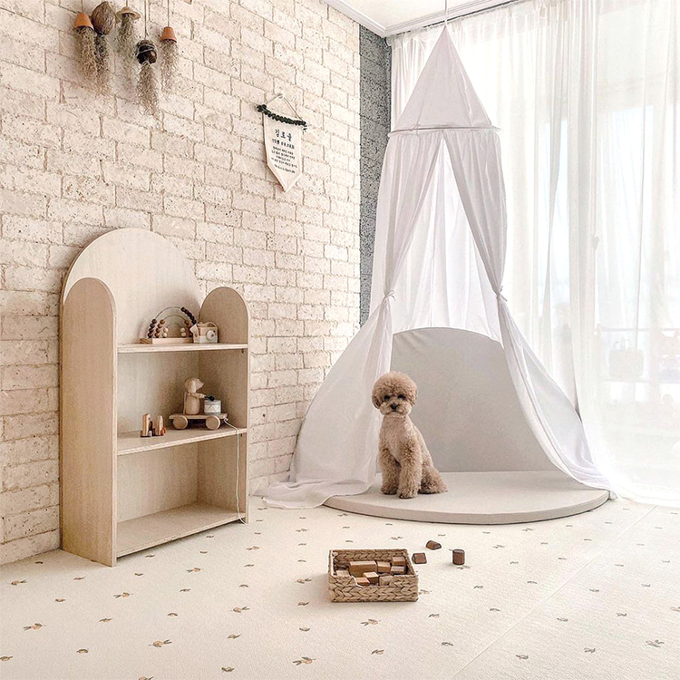 INSIA 침대캐노피 베이직형 ISC0029 화이트