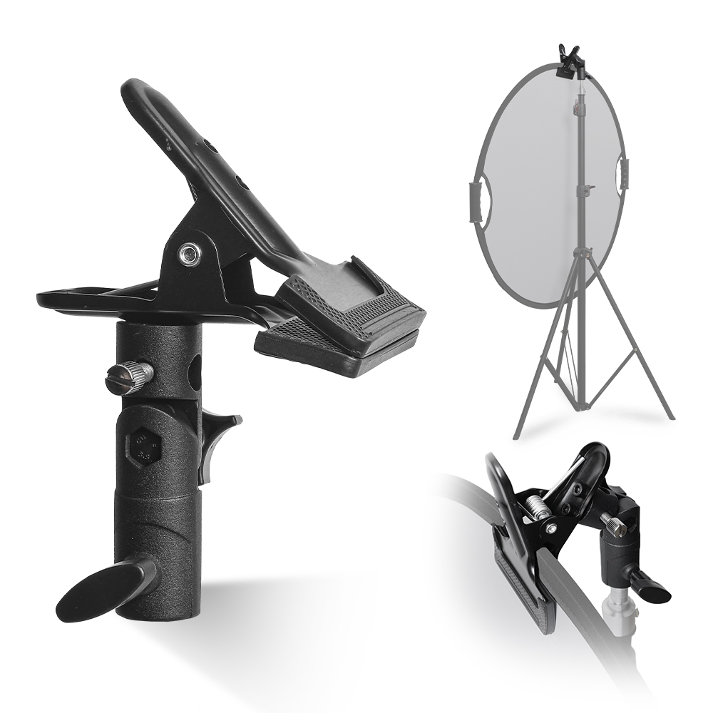 반사판 집게 슈퍼 클램프 촬영 크로마키 배경지 배경천 고정 CP-15