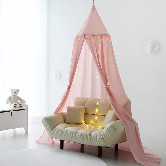 INSIA 침대캐노피 베이직형 ISC0030 핑크