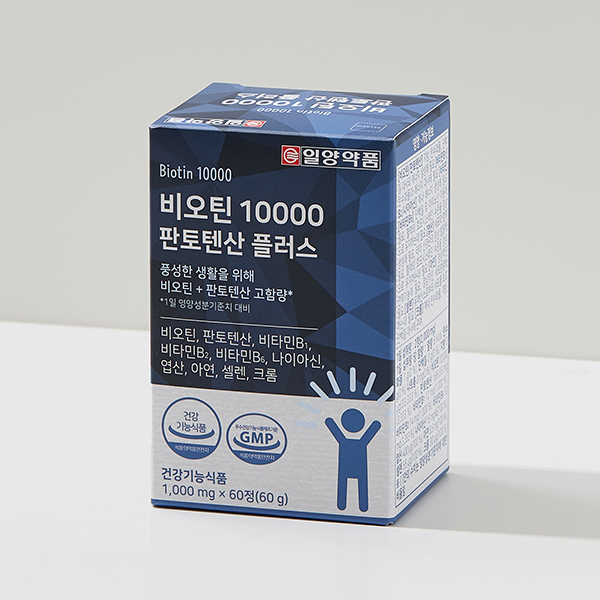 일양약품 비오틴 10000 판토텐산 플러스 60정, 2개 이미지 3
