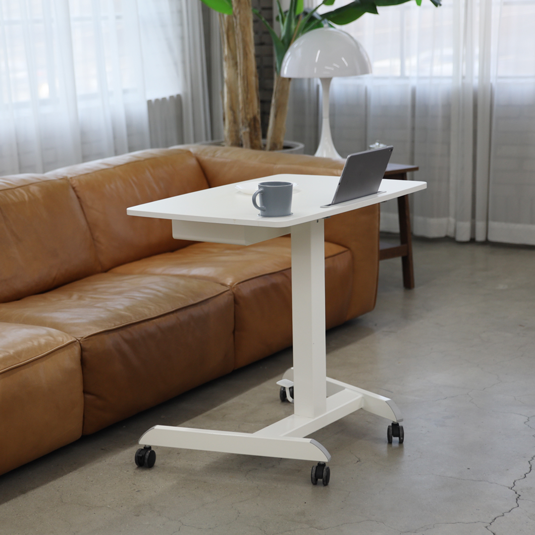 핏쳐 사이드테이블 FMD3W 높이조절 이동식테이블