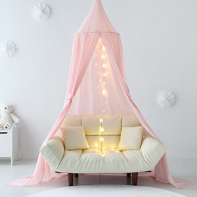 INSIA 침대캐노피 베이직형 ISC0030 핑크