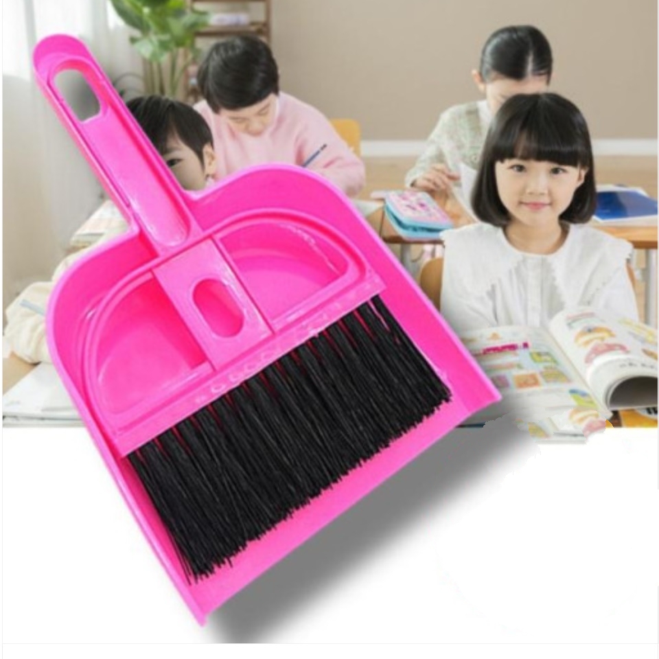 초등 미니 빗자루 세트 어린이 빗자루 학생 미니 청소 도구