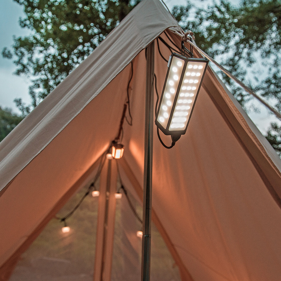 크레모아 멀티윙 캠핑 랜턴 멀티페이스 확장 라이트 usb충전식 블루투스 연장 감성조명