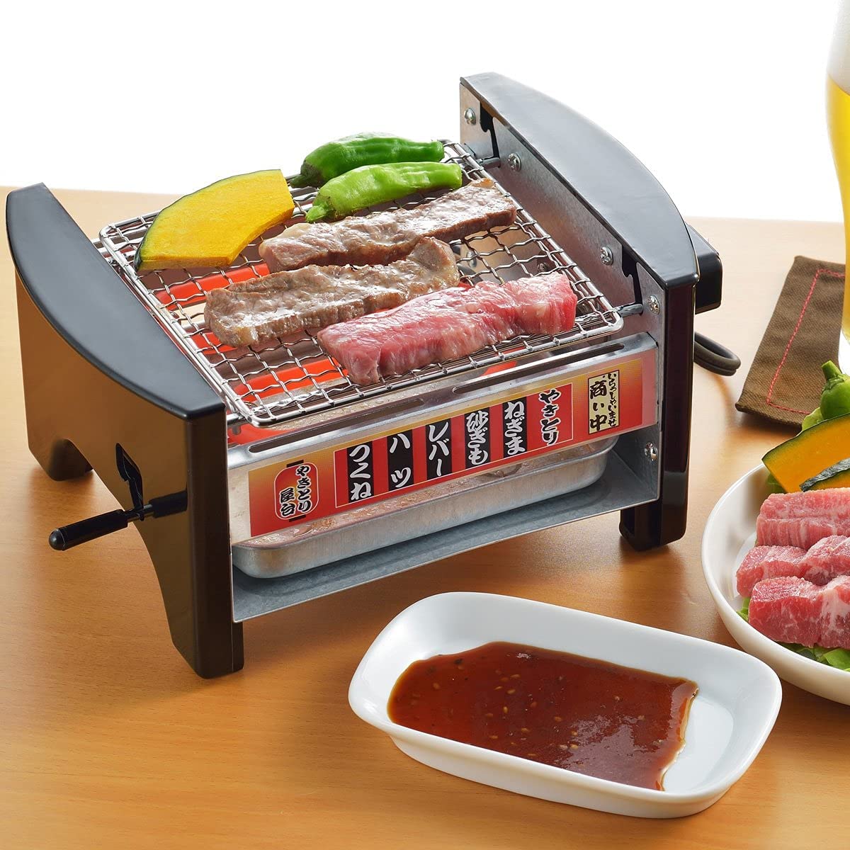 미츠타니 혼술 전용 야끼토리 머신 / 꼬치 야끼니꾸 기계 [110v 전용]