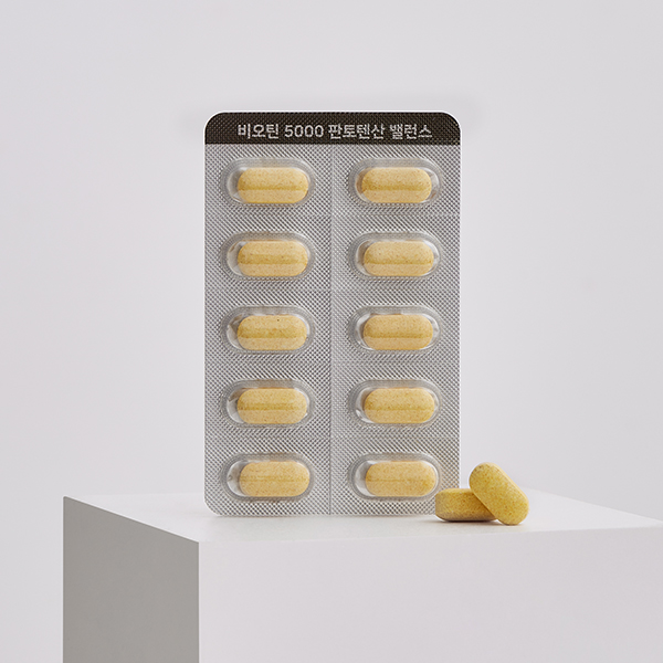 동화약품 비오틴 5000 판토텐산 밸런스 60정, 1개 이미지 3