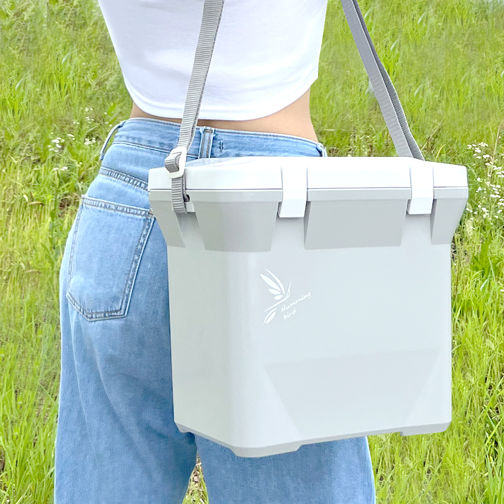 신와 휴대용 아이스박스 감성캠핑 차량용 보냉박스 쿨러 비비드 7L