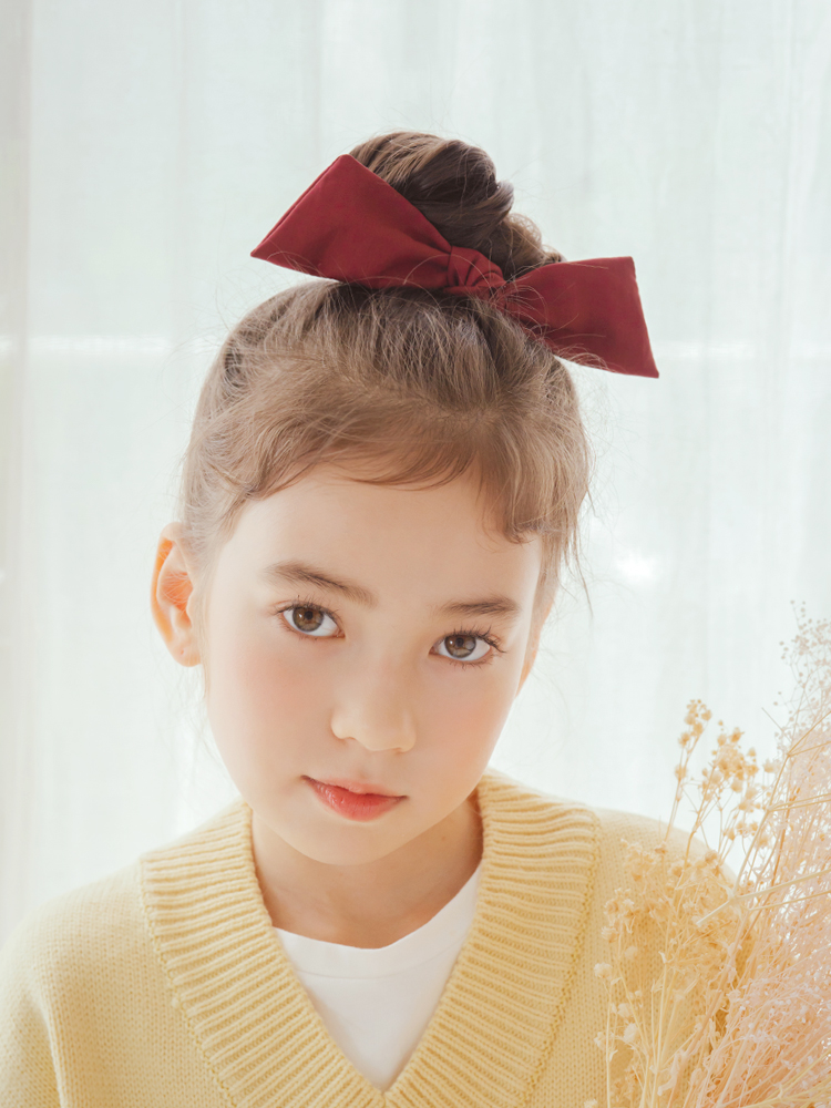 글리 반다나 스크런치 유아헤어끈 - 메인 이미지