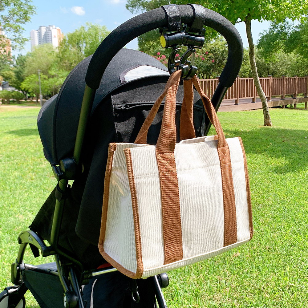 마롤로뜨 캔버스 기저귀가방 생활방수 이너백 포함 가벼운 국민 숄더백 아기 M