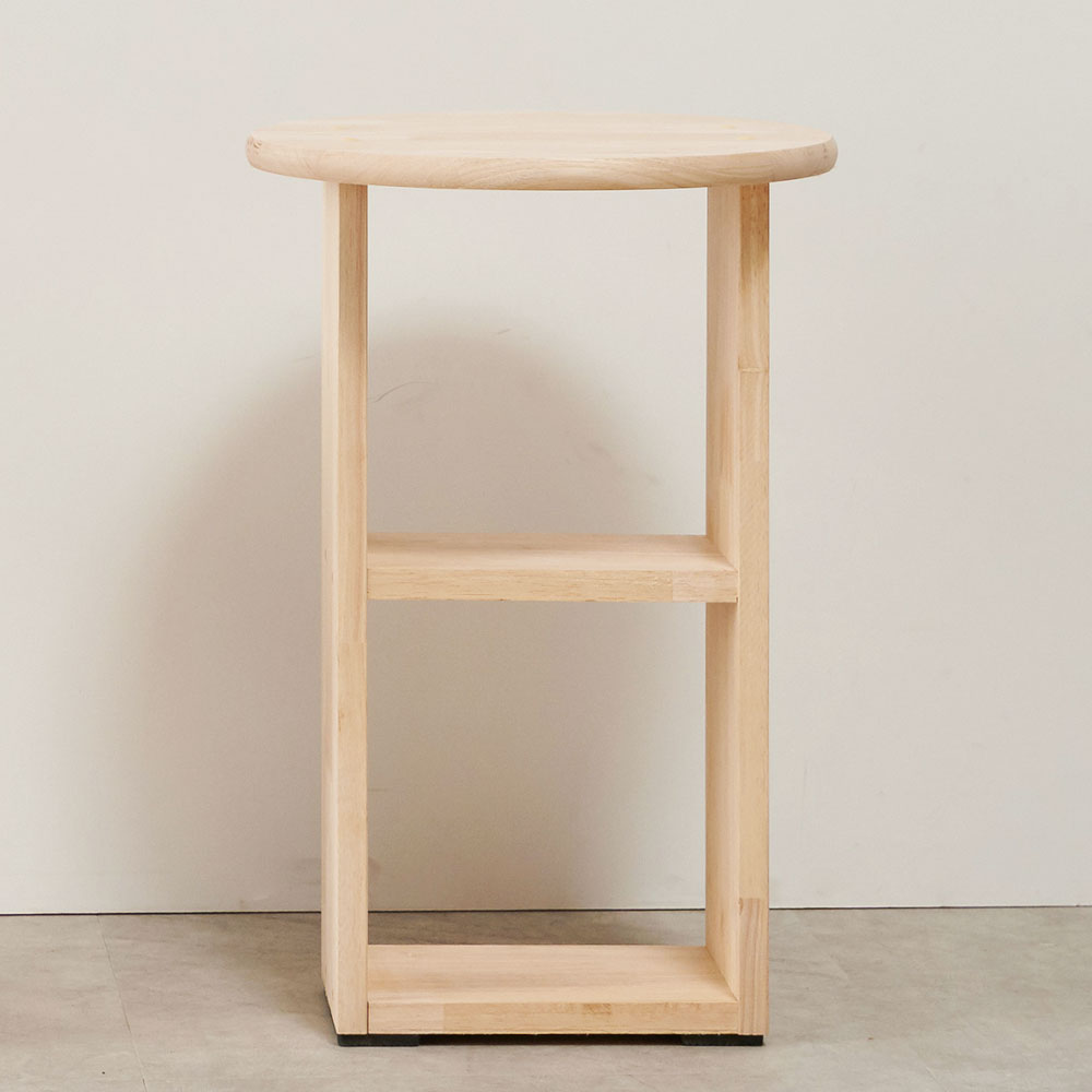 치크 노트북 미니 간이 원목 소파 사이드 테이블