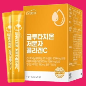 내츄럴플러스 에버핏 글루타치온 저분자콜라겐 건조효모 히알루론산 엘라스틴 맛있게 먹은 솔직 후기 - 상품 이미지 1