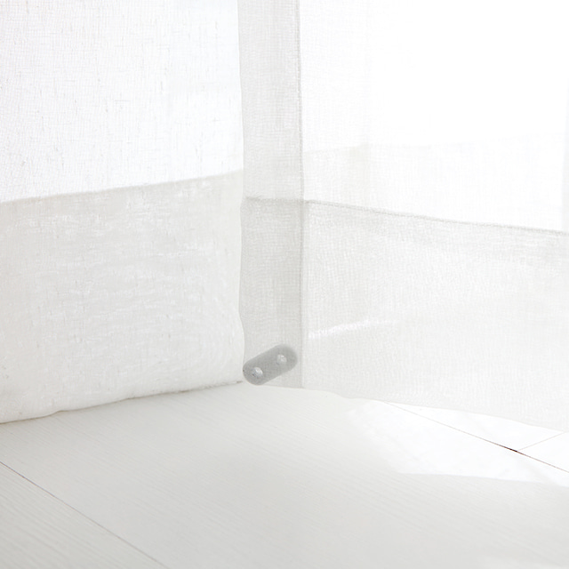 INSIA 커튼 130x240 ISC0037 화이트