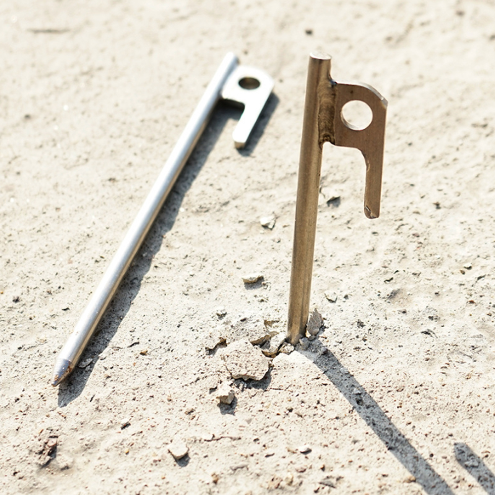 모아이캠핑 고강도 스테인레스 핑거 콜팩 단조팩 12cm