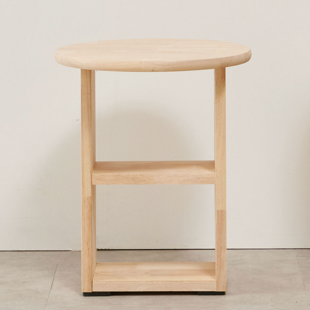 치크 노트북 미니 간이 원목 소파 사이드 테이블