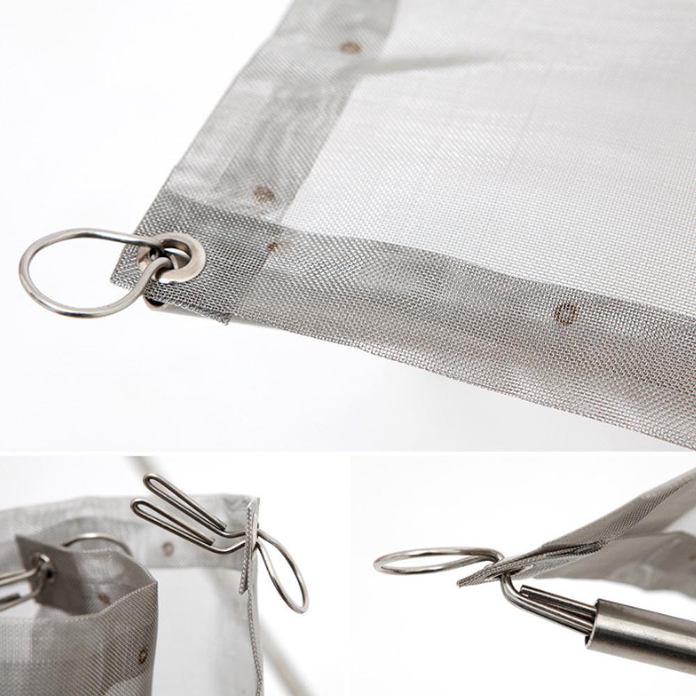 모아이캠핑 경량 접이식 불멍 장작 메쉬 화로대 중형