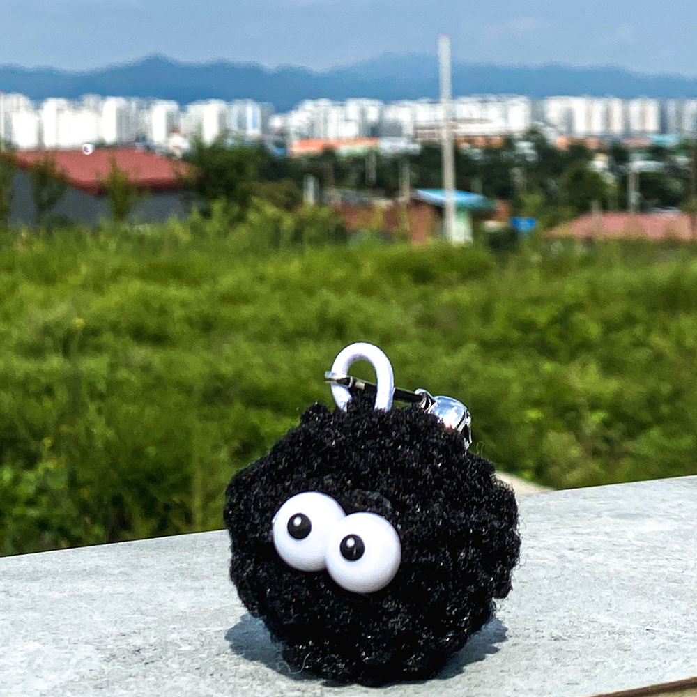 랩캣 고양이 낚시대 리필 까망 폼폼 - 상세 이미지 3