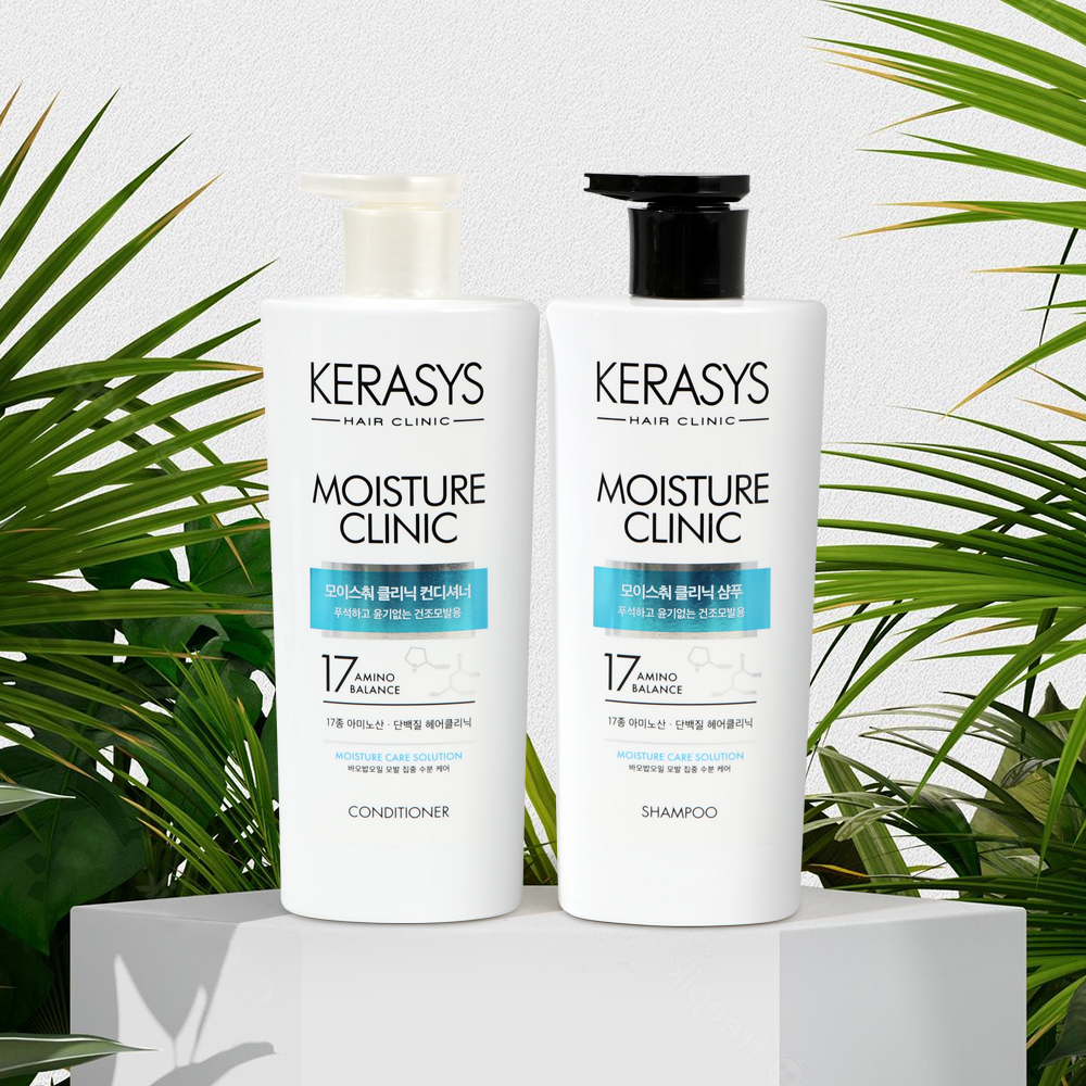 케라시스 모이스춰 샴푸 린스 600ml