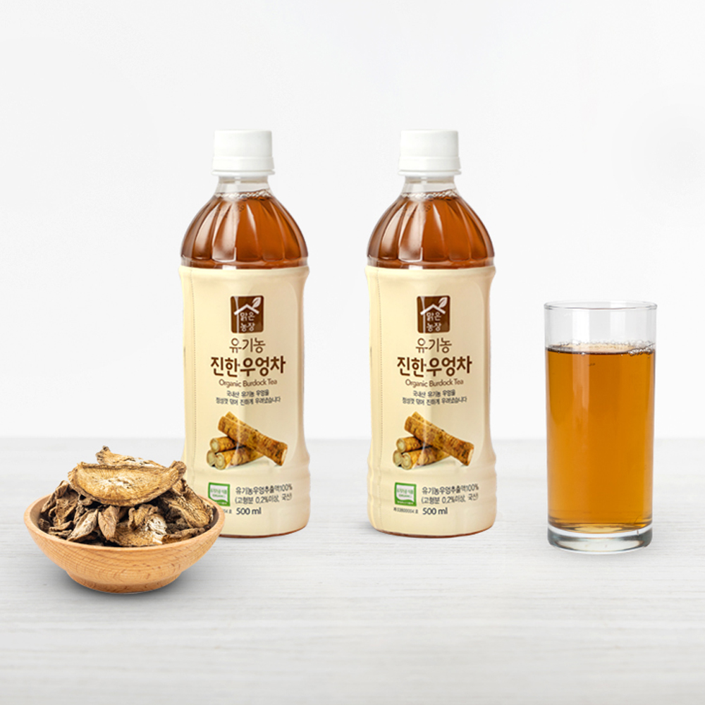 맑은농장 유기농 진한 우엉차 500ml x 20개입 이미지 6