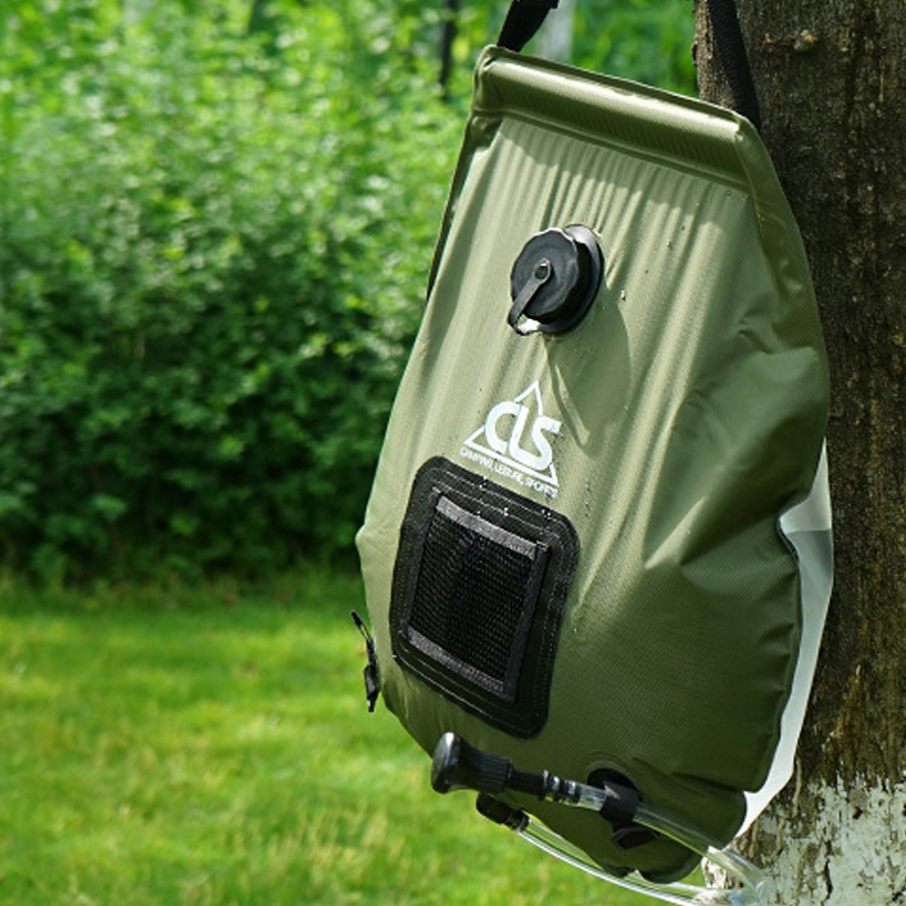 모아이캠핑 샤워백 물주머니 샤워기 20L