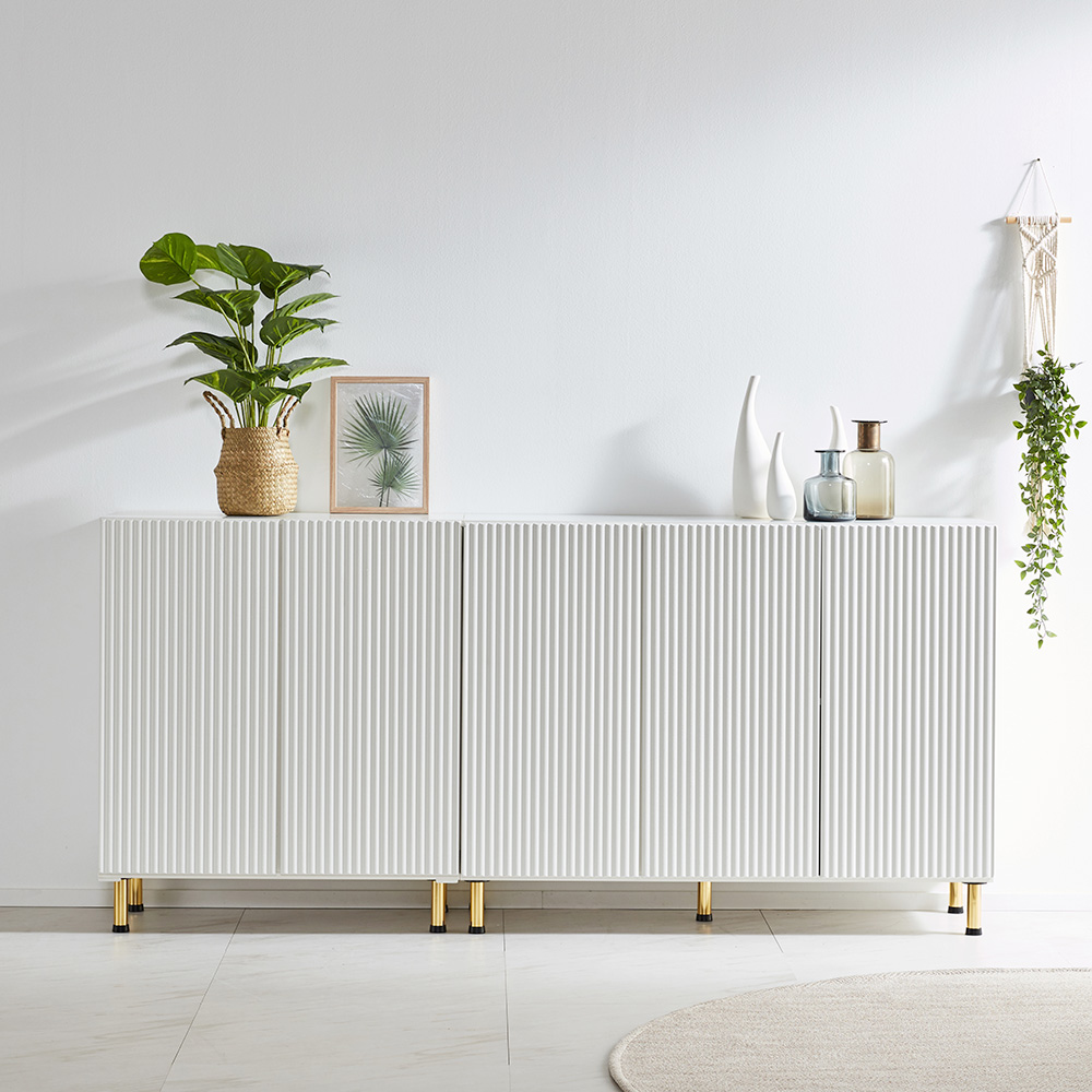 장인가구 네스트 템바보드 TV 콘솔 거실장 높은 멀티 수납장 800