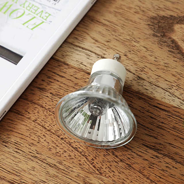 GU10 할로겐 전구 캔들워머 전용 50W, 전구색