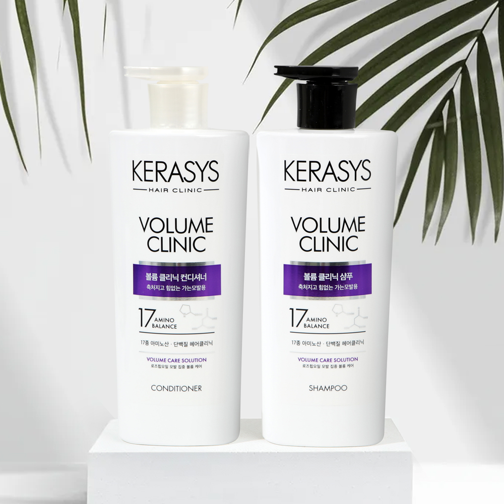 애경 케라시스 단백질 클리닉 샴푸 컨디셔너 600ml / 데미지 /모이스춰 /볼륨 /두피 / 쿨링 - 상세 이미지 5
