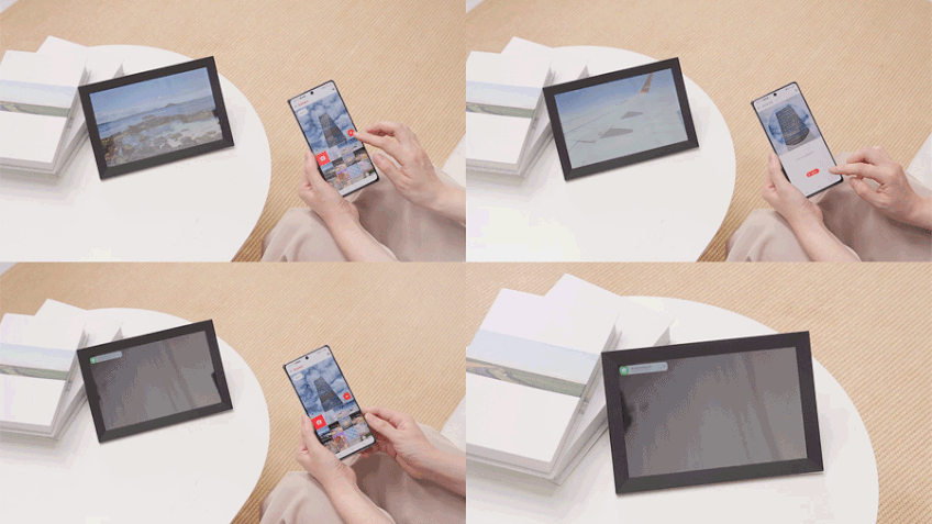 프레미오 디지털 전자 스마트 동영상 사진 액자 앨범 1001 IPS 32GB 판매처 상세 정보 이미지 2