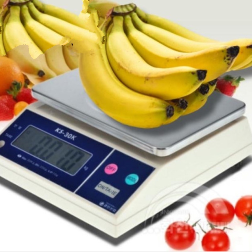 과일 슈퍼 마켓 저울 그람 저울 업소용 전자 저울 30kg - 상품 이미지