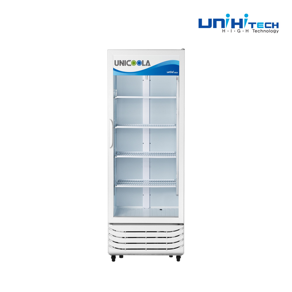 국산 음료수 냉장고 쇼케이스 음료 주류 술 카페 꽃 냉장 UNI-D300RS - 상세 이미지 2