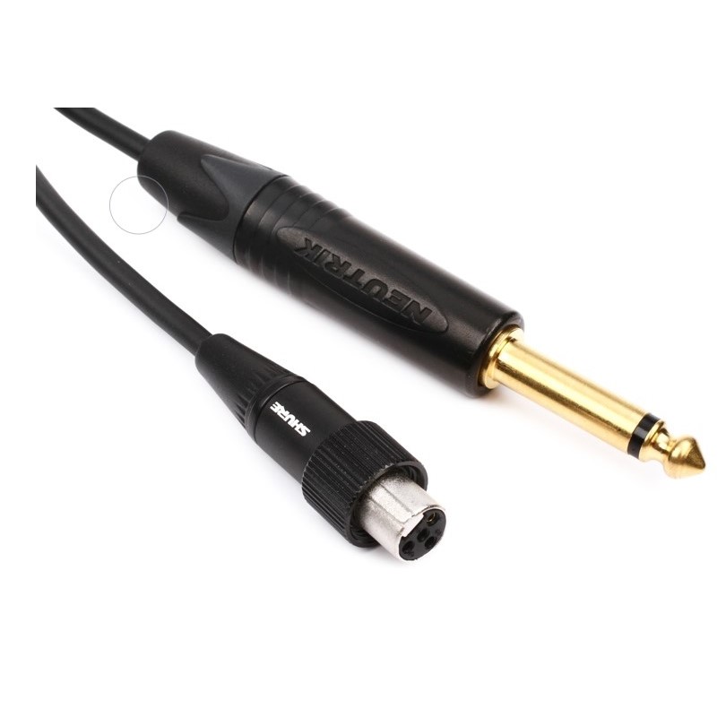 SHURE WA305 슈어 무선 벨트팩 악기 연결용 케이블 - 상세 이미지 3