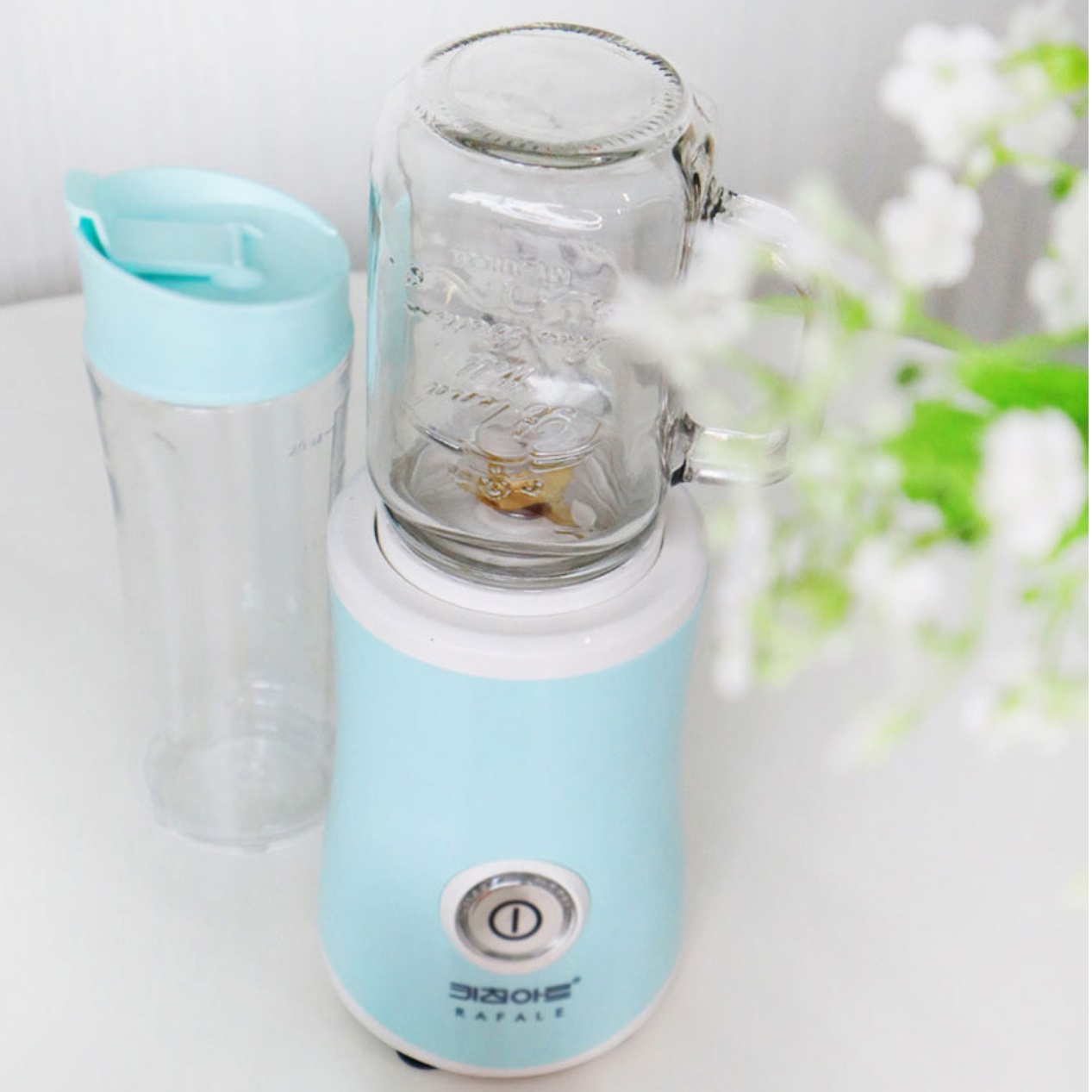 소형믹서기 카페블렌더 쥬스 이유식 믹서기 미니 믹서 분쇄기