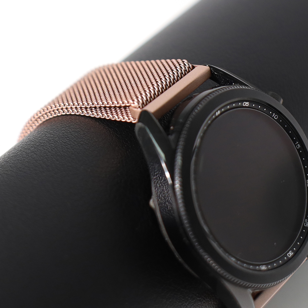 갤럭시워치5 갤럭시워치 6 스트랩 메탈 밀레니즈루프 밴드 시계줄 줄질 호환 프로 클래식 20mm - 상세 이미지 5