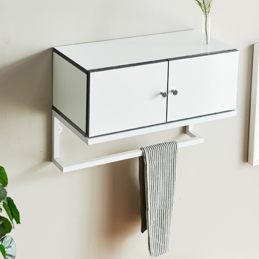 갤러리욕실장 수건장 욕실수건수납장 욕실상부장 원목 화장실장