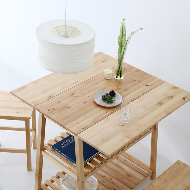 TRAPEE 접이식 바테이블세트 자작나무 0005.5729