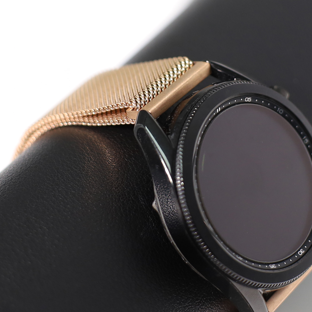 갤럭시워치5 갤럭시워치 6 스트랩 메탈 밀레니즈루프 밴드 시계줄 줄질 호환 프로 클래식 20mm - 상세 이미지 3