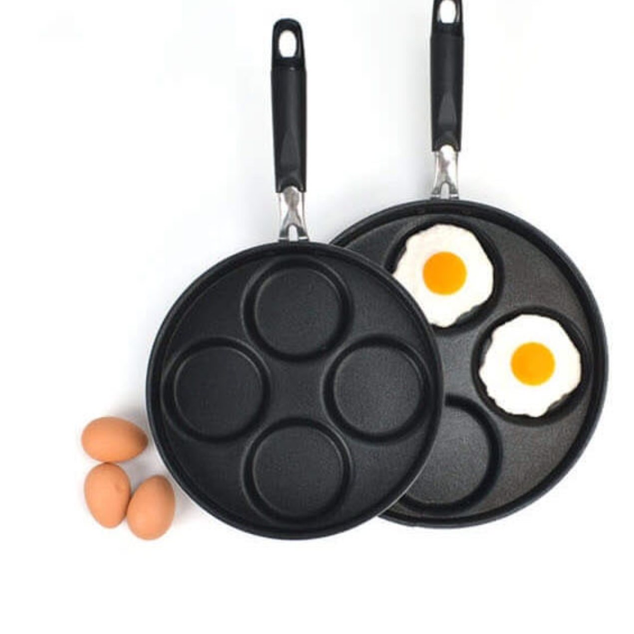 계란 후라이팬 4구 에그팬 오믈렛팬 미니 후라이팬 24cm