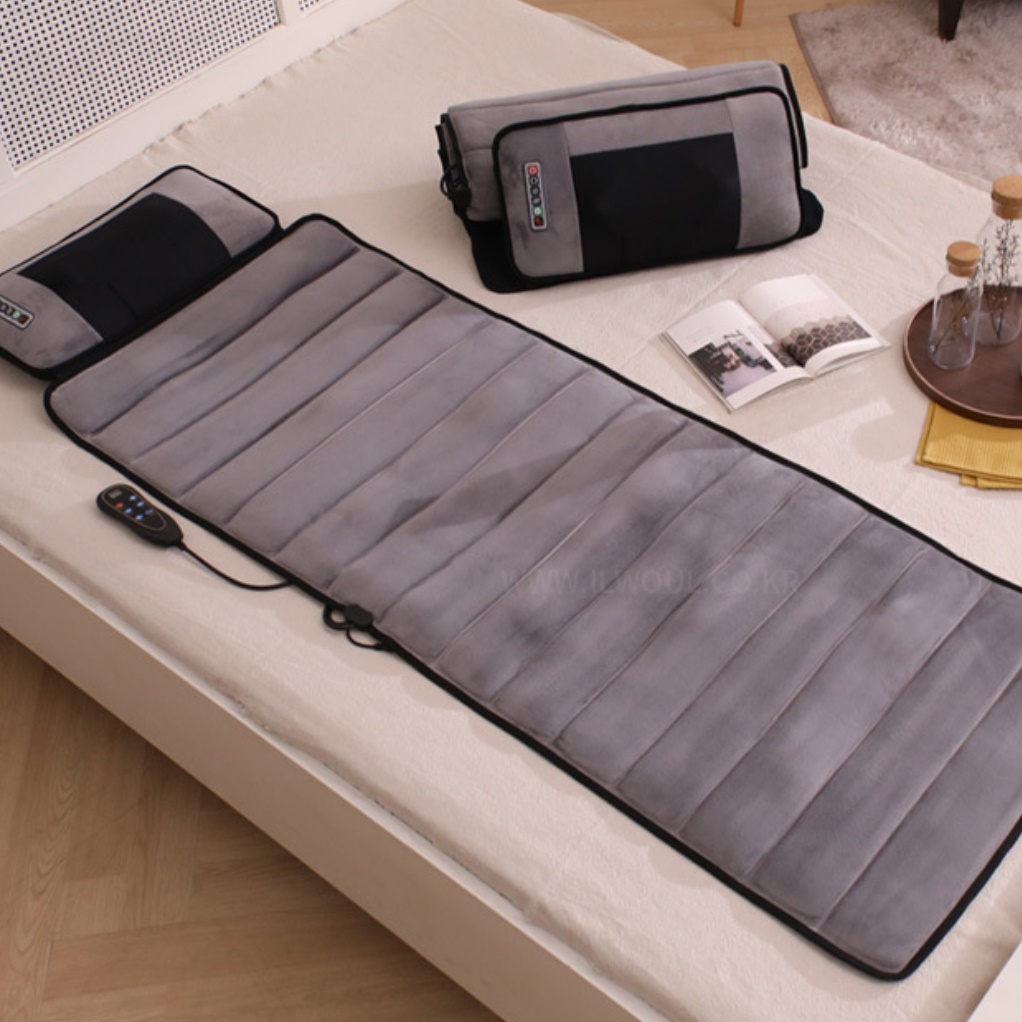 전신안마매트 온열진동마사지매트 침대형 안마기