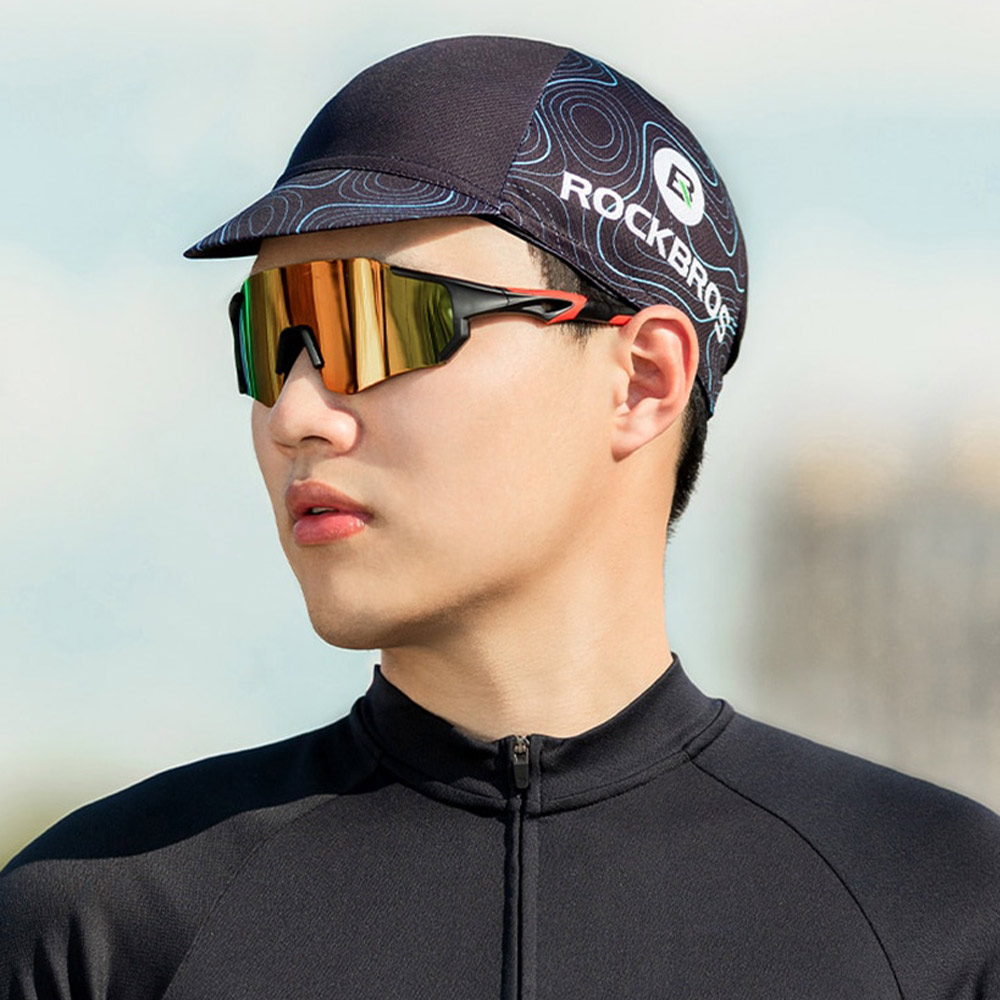 락브로스 자외선차단 라이딩캡 자전거모자 쪽모자 쿨모자 고탄성 땀흡수 MZ100 - 상세 이미지 5