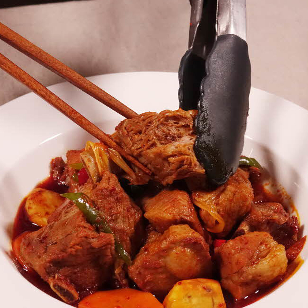 등갈비찜 국내산 돼지갈비 쪽갈비 밀키트 1kg 이미지 7