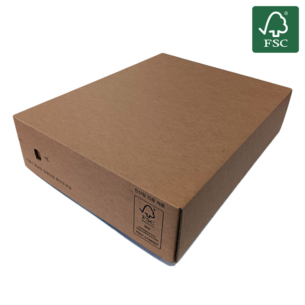 날개박스 친환경 테이프없는 원터치 택배박스 폴드형 FSC 200X150X80 50매 - 상세 이미지 2