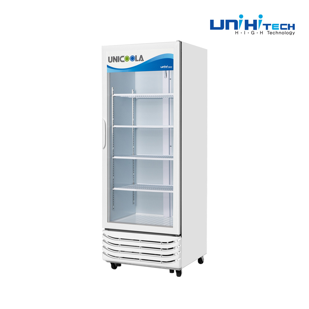국산 음료수 냉장고 쇼케이스 음료 주류 술 카페 꽃 냉장 UNI-D300RS - 상세 이미지 3