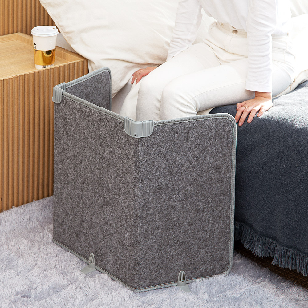 캠핑용 가정용 공업용 사무실 발난로 전기 난방 난방기 히팅패드 파티션 히터+무릎담요