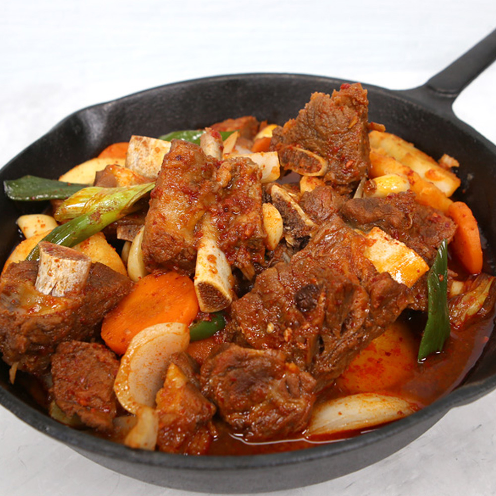 등갈비찜 국내산 돼지갈비 쪽갈비 밀키트 1kg - 상세 이미지 4