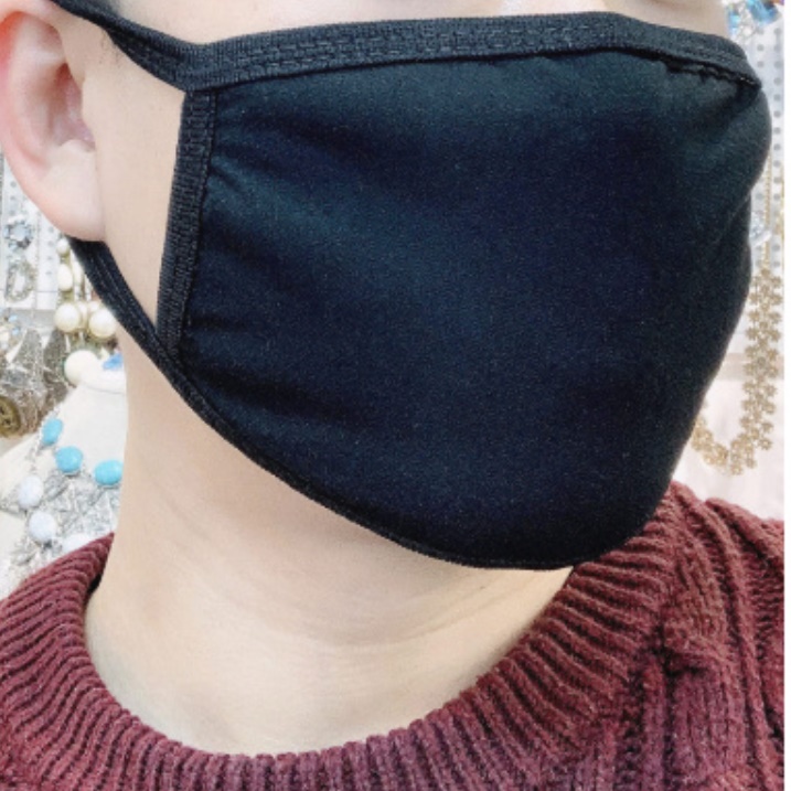 세탁 가능 양면 마스크 따뜻한 마스크 방한용 반영구 겨울용 마스크 - 메인 이미지