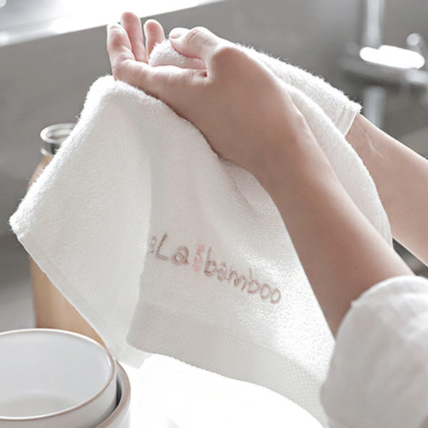 라라앤모어 어린이집 유치원 고리 수건 밤부 주방 핸드타올 5장